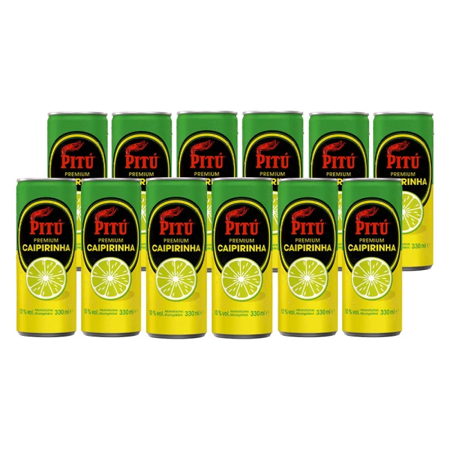 12*Caipirinha Pitu Underberg 5.5% Alc. 0.33L